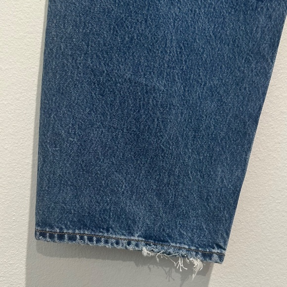 NWOT! Agolde Dara Mid Rise Baggy in Pattern Size 27 - Picture 15 of 16